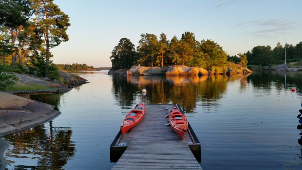Paddla i Misterhults skärgård