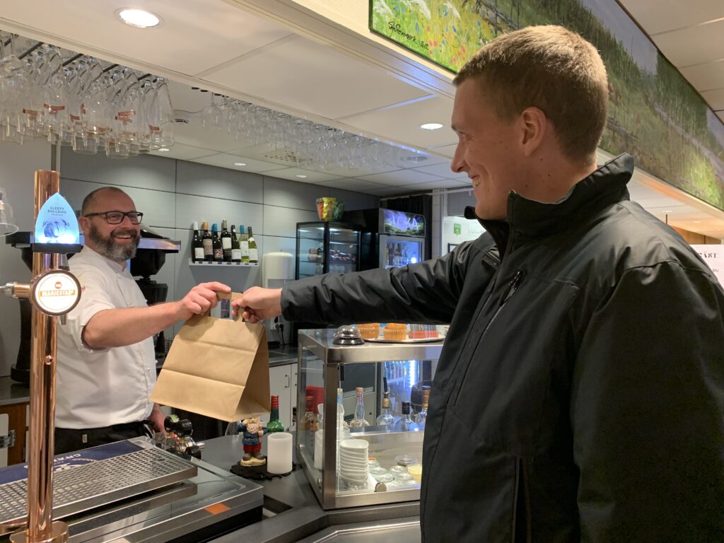 Take away jakten