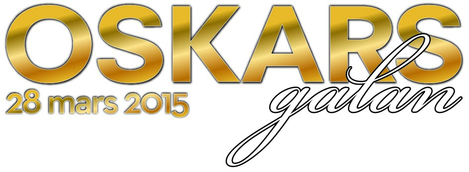 Logotyp för vinnarna på Oskarsgalan 2015.